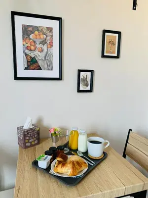 Nourriture dans la maison d'hôtes ou à proximité