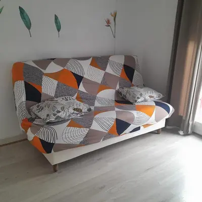 Coin salon dans l'établissement Appartement charmant au Mans 38 m² avec vue