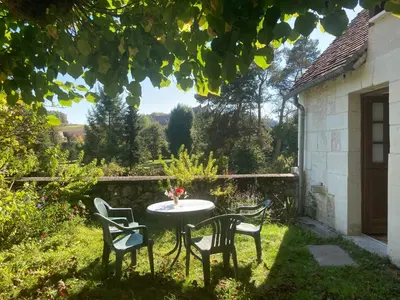 Jardin de l'établissement L’Alcalys - Maison de vacances au vert - Sans TV