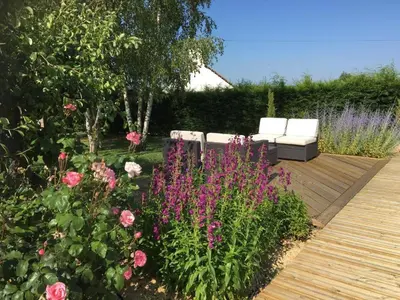 Jardin de l'établissement GITE AU BIEN AITRE