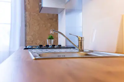 Cuisine ou kitchenette dans l'établissement 