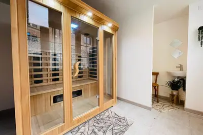 Plan de l'établissement LE LÉONARD Échappée Amboisienne avec sauna partagé