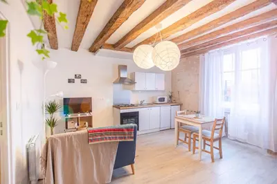 Cuisine ou kitchenette dans l'établissement LE LÉONARD Échappée Amboisienne avec sauna partagé