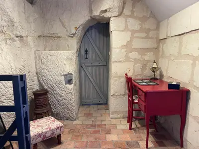 Plan de l'établissement L’escale Troglo au bord de la Loire