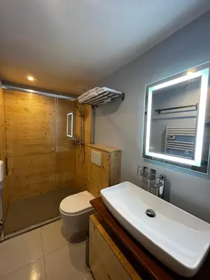 Salle de bains dans l'établissement 9WAGRAM Hotel Boutique