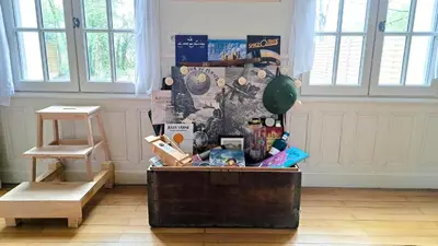 Plan de l'établissement Appartement tout confort, jardin, dans un Manoir au Sud de Tours