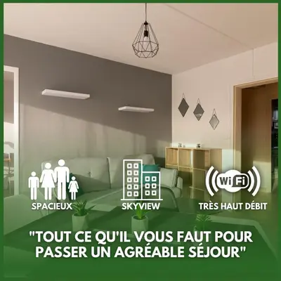 Plan de l'établissement LeSaumurTranquille - Les VioIettes