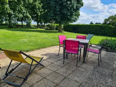 Jardin de l'établissement A la Campagne ,Halte ,Séjour et Détente
