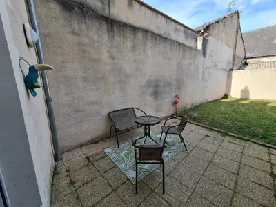 Terrasse ou espace extérieur de l'établissement Le Lude Land Lodge