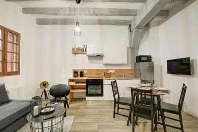 Cuisine ou kitchenette dans l'établissement Amboise A Castle Life