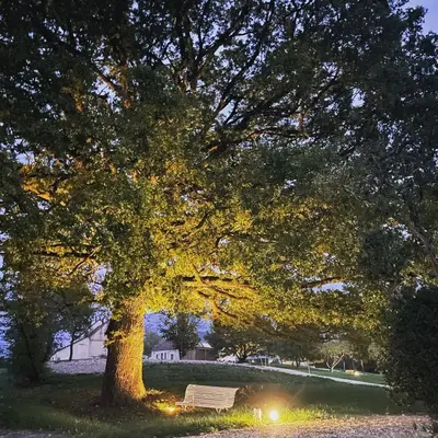Jardin de l'établissement Le Hameau de la Closerie