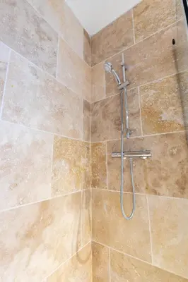Salle de bains dans l'établissement Studio Elément - Feu