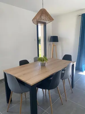 Plan de l'établissement Maison Grands Espaces Calme Jardin/Bois proche 24h du Mans