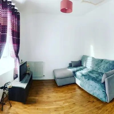 Coin salon dans l'établissement Logement 8 personnes à St Aignan centre