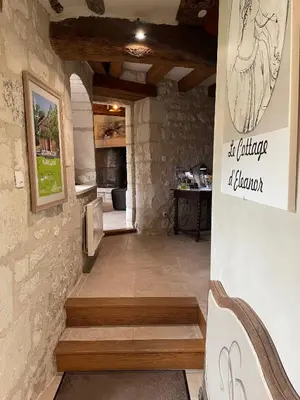 Plan de l'établissement Le Cottage d'Eleanor gîte de charme avec spa Jacuzzi privé