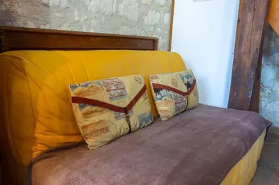 Coin salon dans l'établissement Maison Camilia