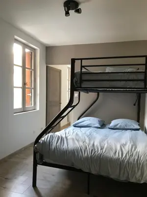 Un ou plusieurs lits dans un hébergement de l'établissement La Tranquillité proche Beauval et Châteaux de la Loire