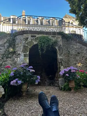 Jardin de l'établissement Demeure Jousset des Berries