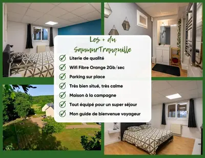 Plan de l'établissement LeSaumurTranquille - Le Poitrineau