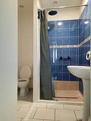 Salle de bains dans l'établissement Entre Zoo et Châteaux de la Loire