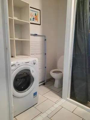 Salle de bains dans l'établissement Entre Zoo et Châteaux de la Loire