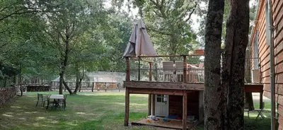 Jardin de l'établissement Colibri Loc