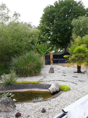 Jardin de l'établissement Villa suzana