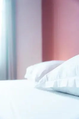 Un ou plusieurs lits dans un hébergement de l'établissement Le Ronsardien - Appartement calme et confortable