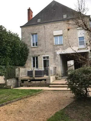 Jardin de l'établissement Agréable maison de bourg aux portes de TOURS