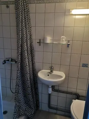 Salle de bains dans l'établissement le relais de l aiguillon
