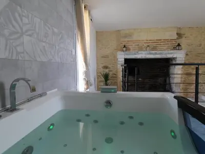 Plan de l'établissement Gîte de charme pour 6 pers. près d'Angers, calme campagnard - FR-1-622-27
