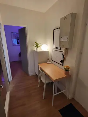 Cuisine ou kitchenette dans l'établissement Appartement centre ville chic et cozy
