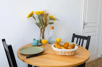 Nourriture dans l'appartement ou à proximité