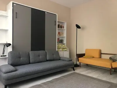 Coin salon dans l'établissement Studio Comtes du Maine