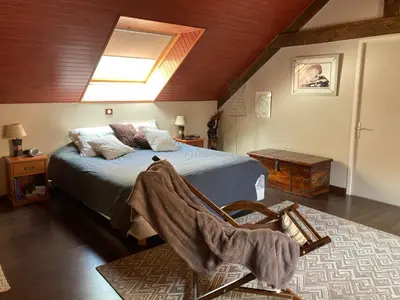 Un ou plusieurs lits dans un hébergement de l'établissement Maison ligne droite des Hunaudières-Circuit 24H du Mans