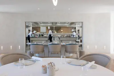 Restaurant ou autre lieu de restauration dans l'établissement Fleur de Loire