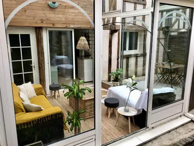 Plan de l'établissement T2 style cottage - Véranda & Terrasse extérieure