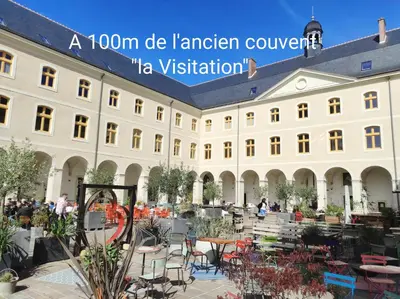 Plan de l'établissement duplex appartement 70m2 atypique au cœur du Mans