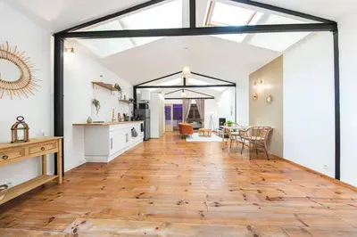 Cuisine ou kitchenette dans l'établissement Zen & Spa - Maison Cosy - Tours - Netflix