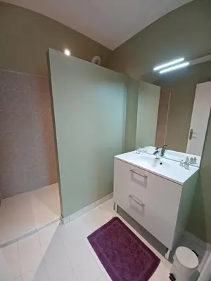 Salle de bains dans l'établissement Rêve de Loire chambres d'hôtes au calme au pied des châteaux de la Loire
