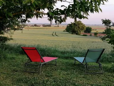 Paysage naturel près de le B&B/chambre d'hôtes