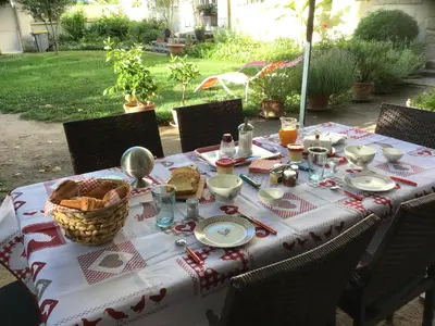 Nourriture dans la maison d'hôtes ou à proximité