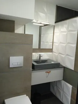 Salle de bains dans l'établissement Gite atypique calme en centre ville avec option spa