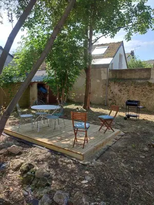 Jardin de l'établissement LeBeauBrun_ HyperCentre_ Duplex