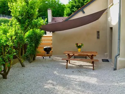 Jardin de l'établissement Gites LA CHAUMONIERE
