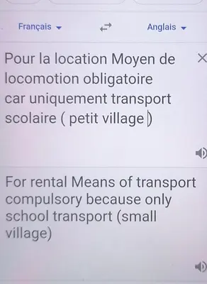 Plan de l'établissement Chambre parentale chez l'habitant