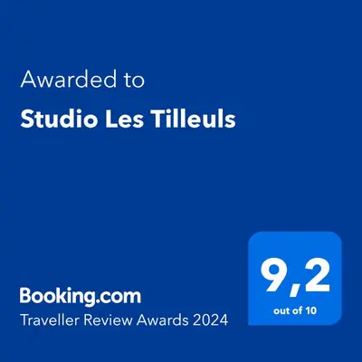 Certificat, récompense, panneau ou autre document affiché dans l'établissement Studio Les Tilleuls