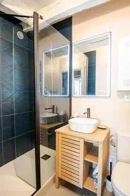 Salle de bains dans l'établissement Cocon du Vieux Tours