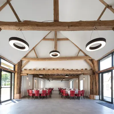 Restaurant ou autre lieu de restauration dans l'établissement Gite de la Gandonnière - Au pied du circuit des 24hr, pour 10 à 31 personnes