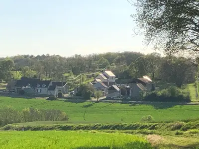 Paysage naturel près de la maison de vacances